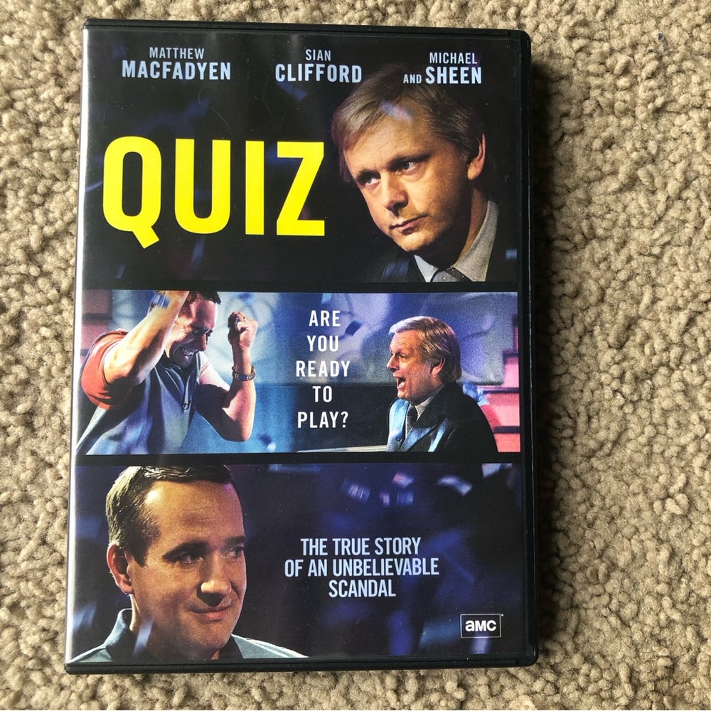 Quiz dvd Movie